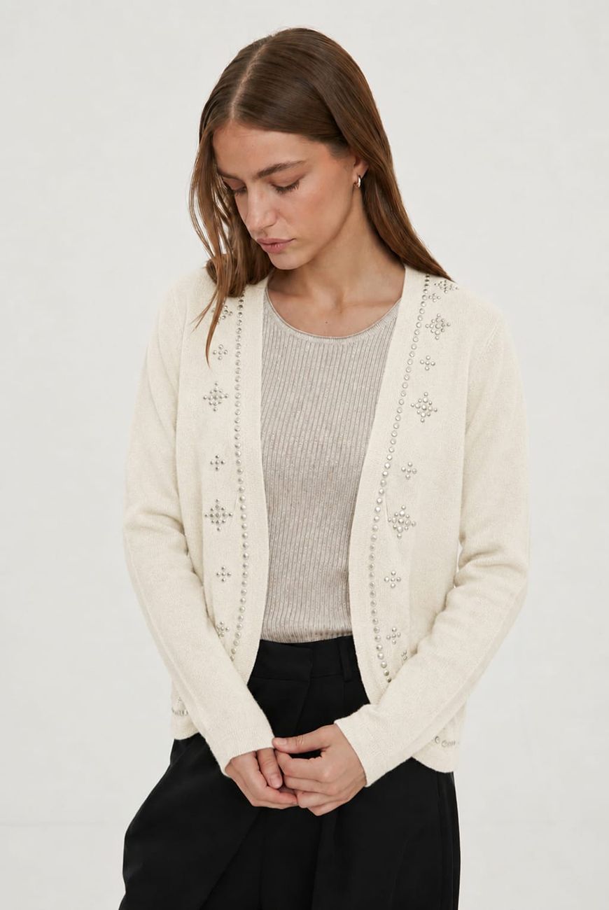 Saco Martina Con Bolsillo y Tachas
