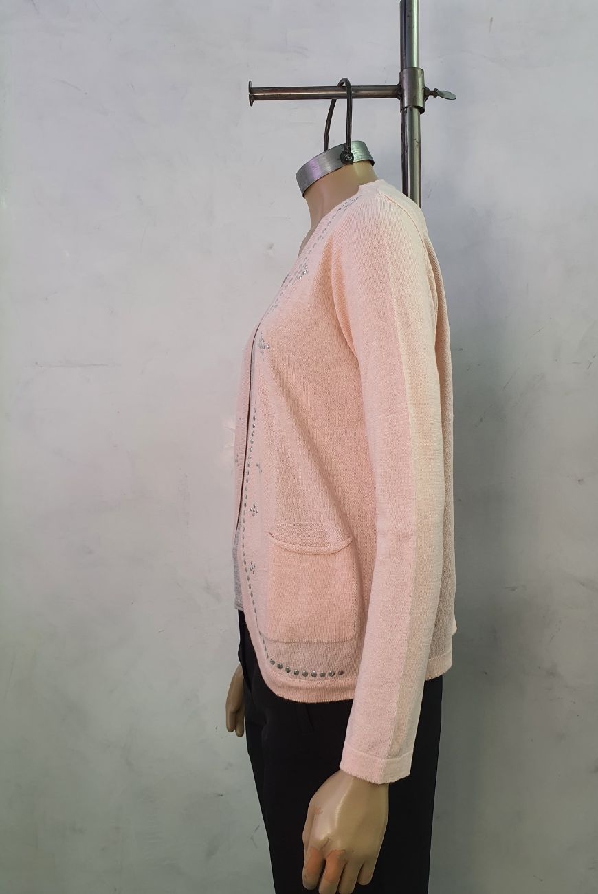 Saco Martina Con Bolsillo y Tachas