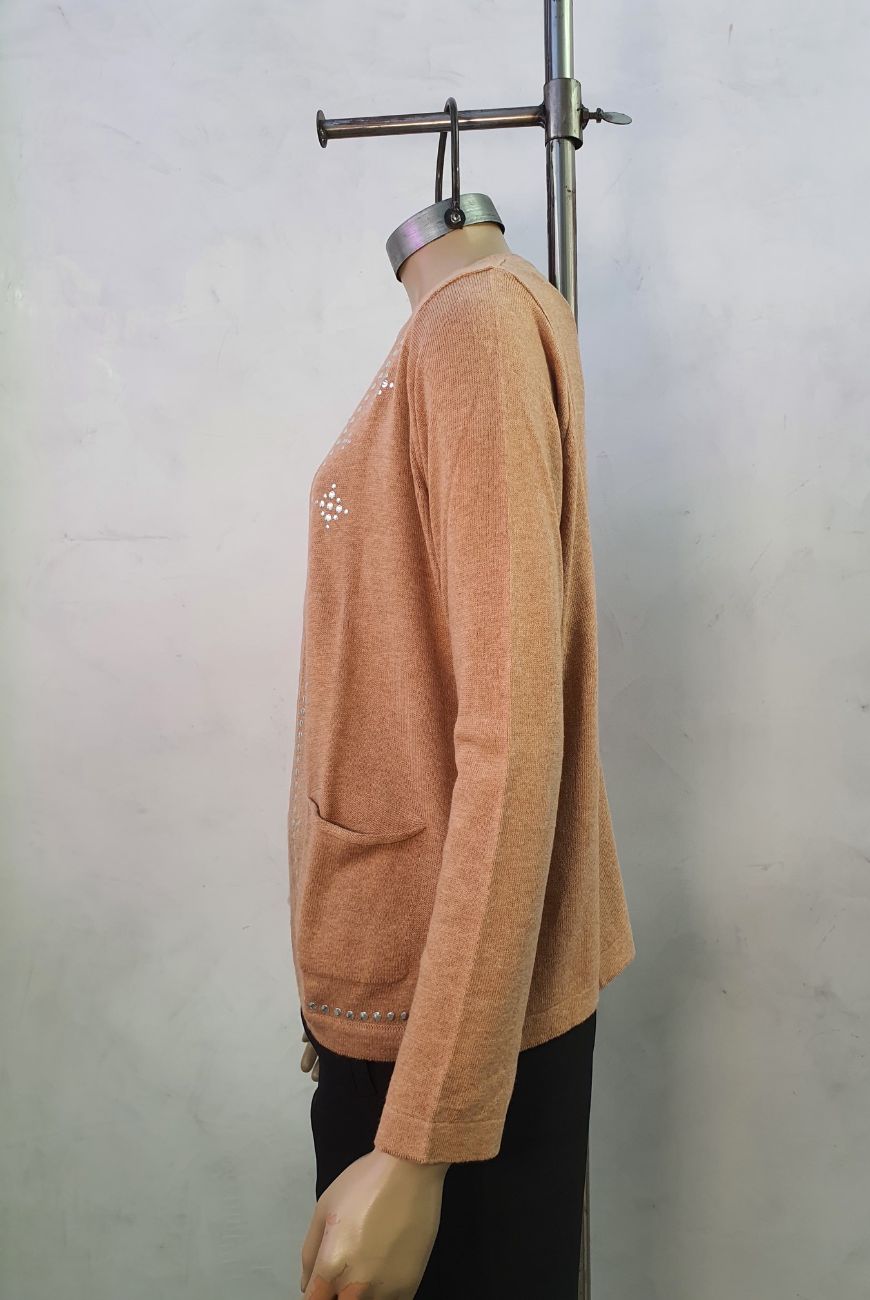 Saco Martina Con Bolsillo y Tachas