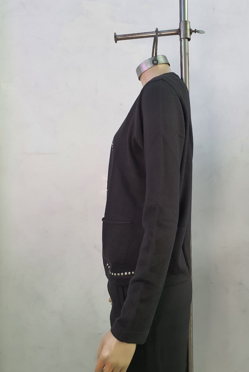 Saco Martina Con Bolsillo y Tachas