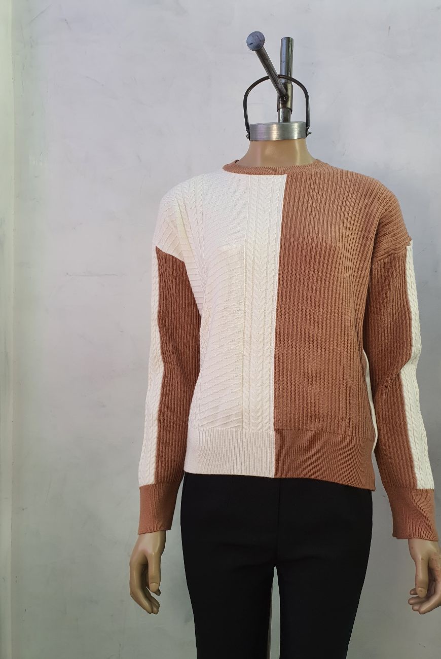 Sweater Maia Con Trenzas