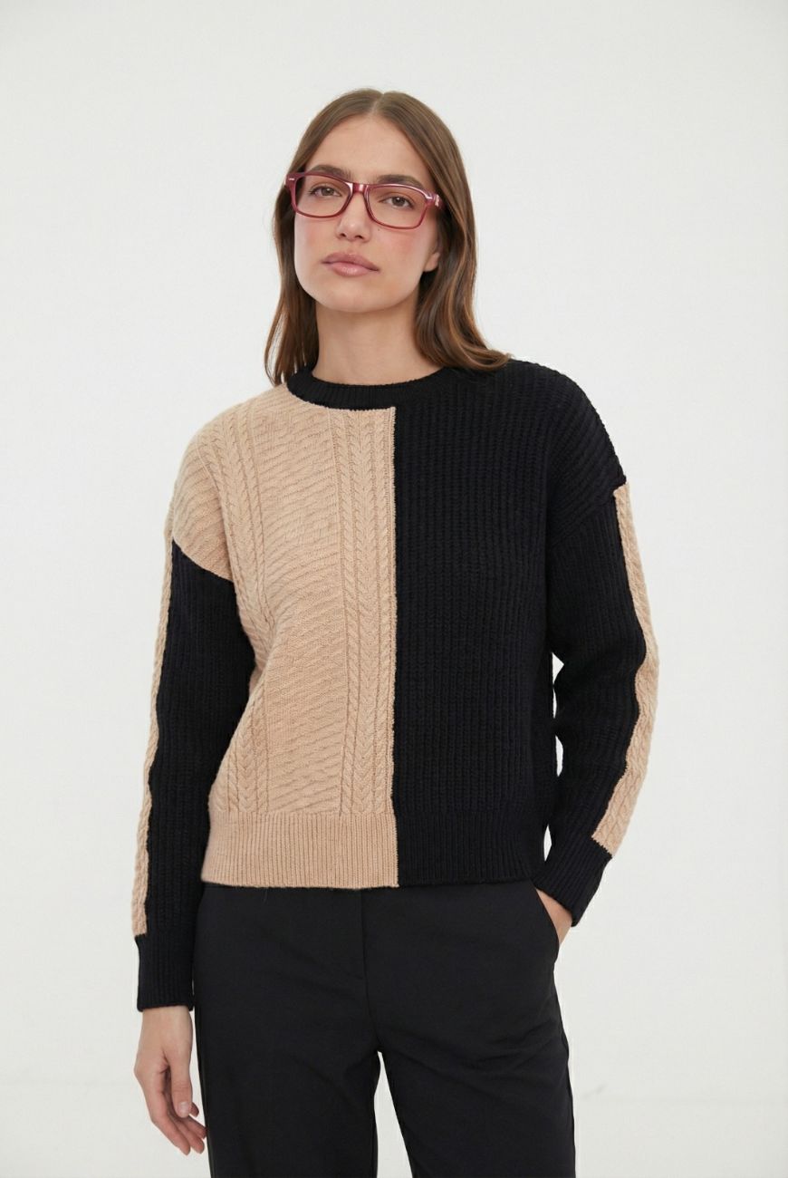 Sweater Maia Con Trenzas