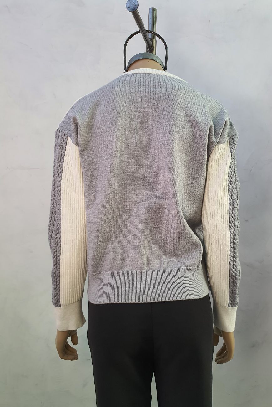 Sweater Maia Con Trenzas