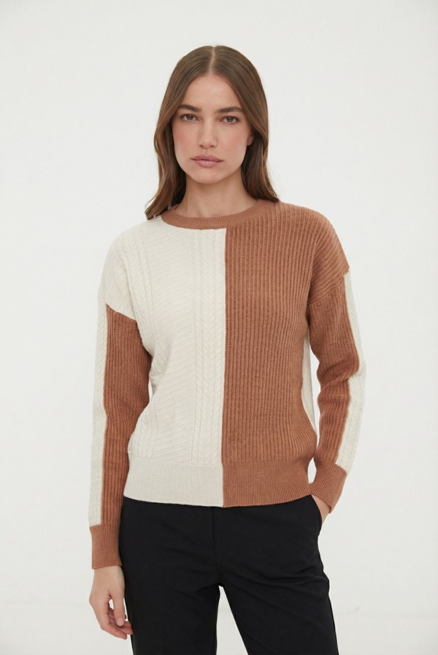 Sweater Maia Con Trenzas