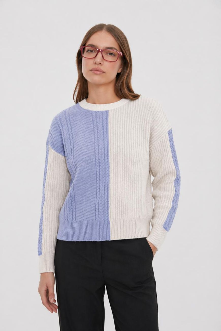Sweater Maia Con Trenzas