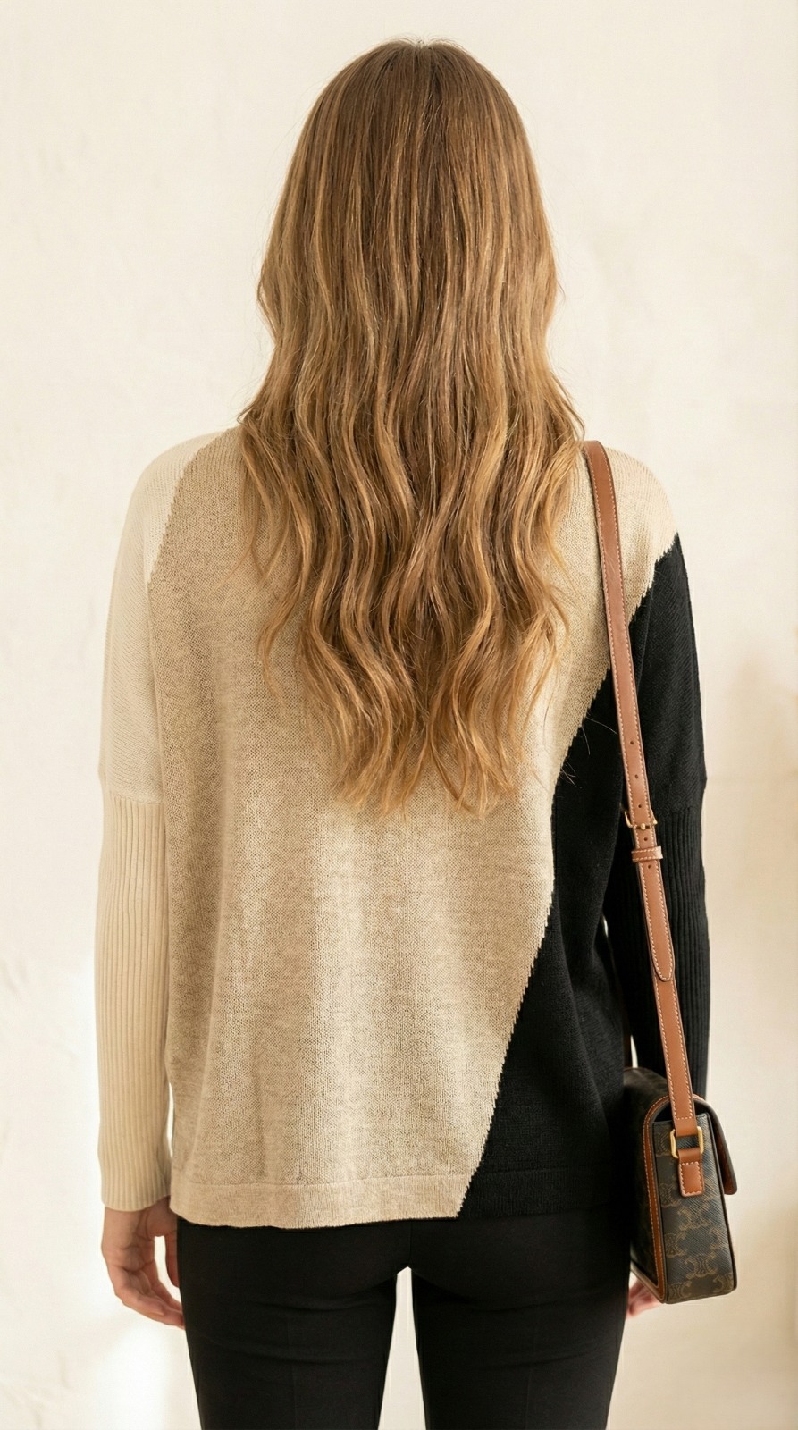 Sweater Agustina Combinado Manga Morley