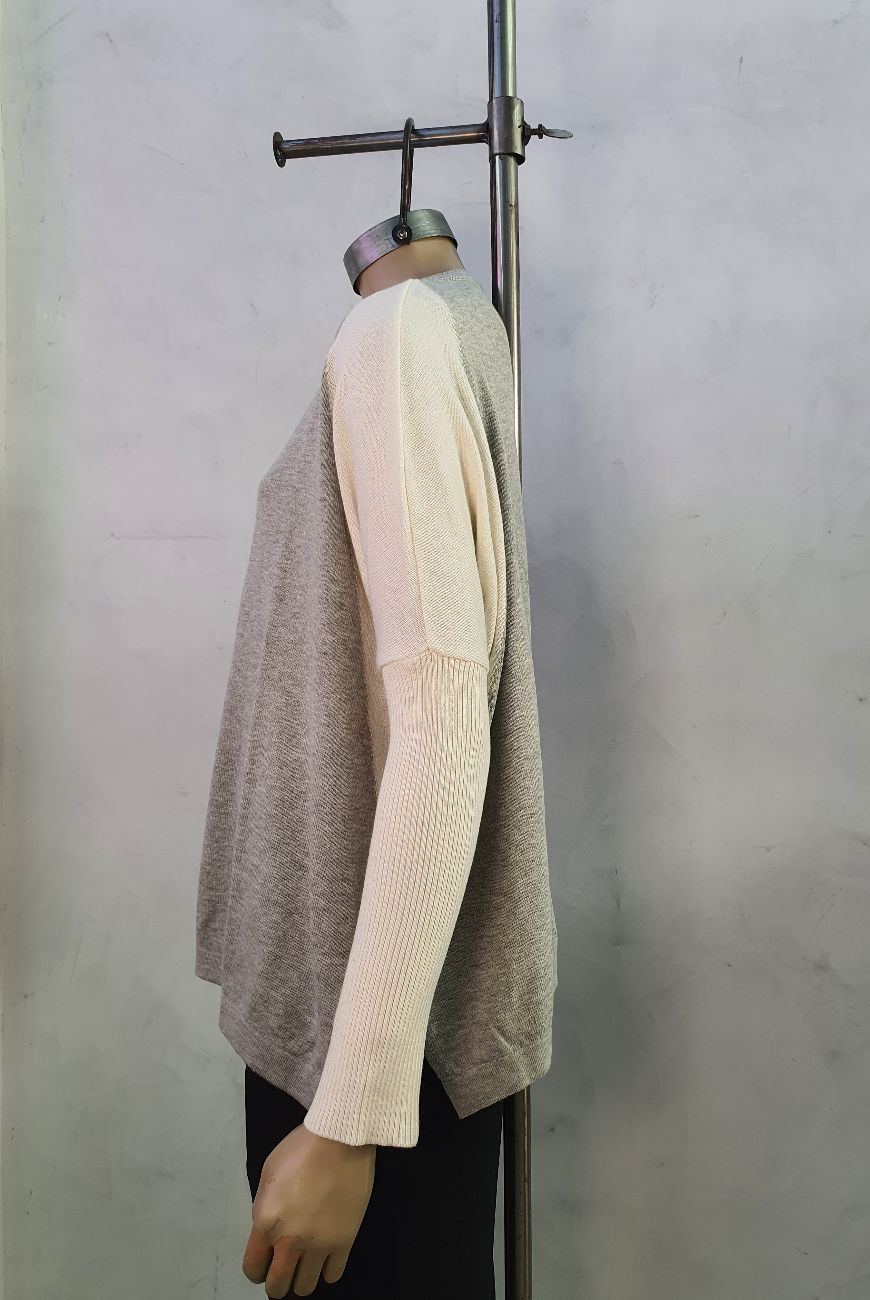 Sweater Agustina Combinado Manga Morley