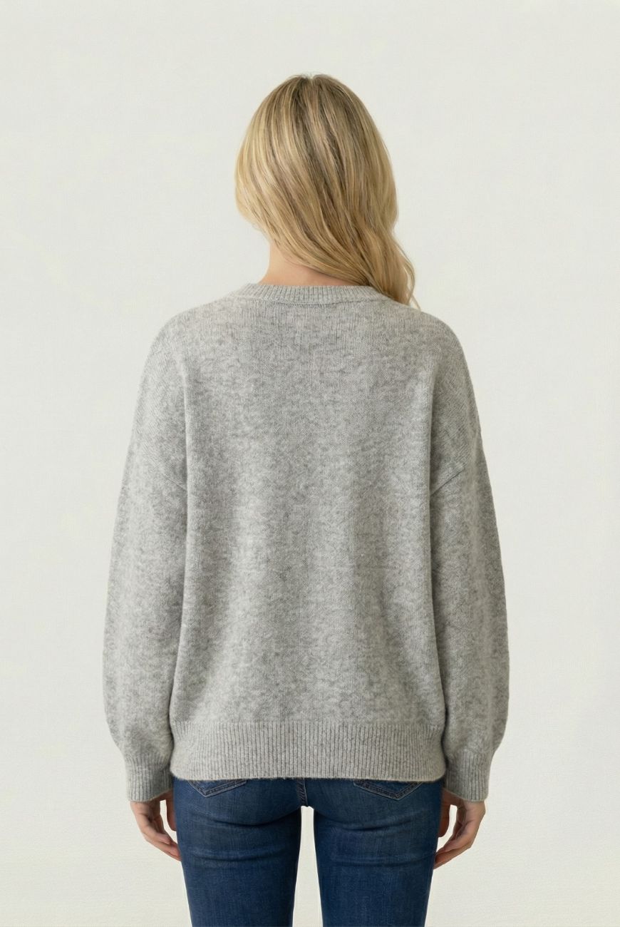 Sweater Canela Con Piedras