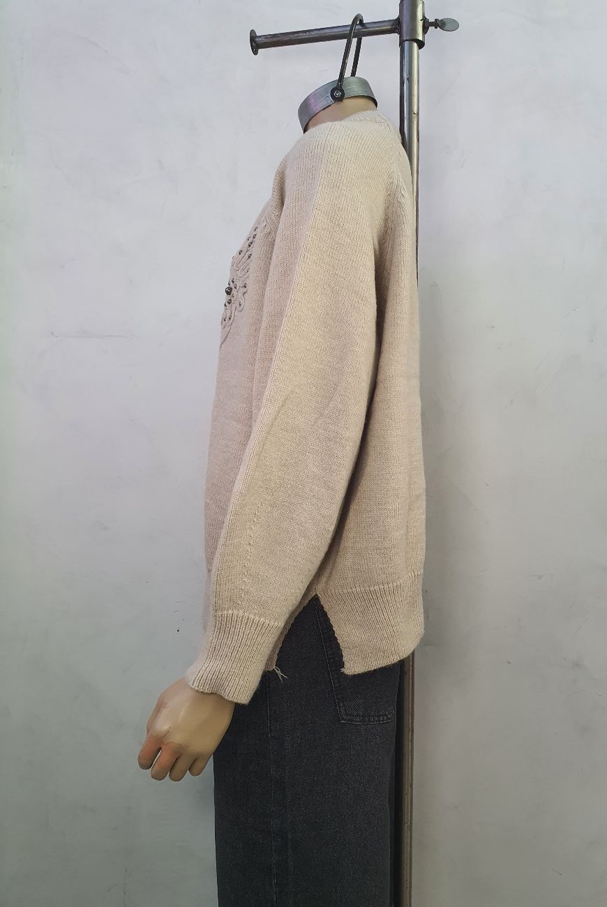 Sweater Melina Con Aplique