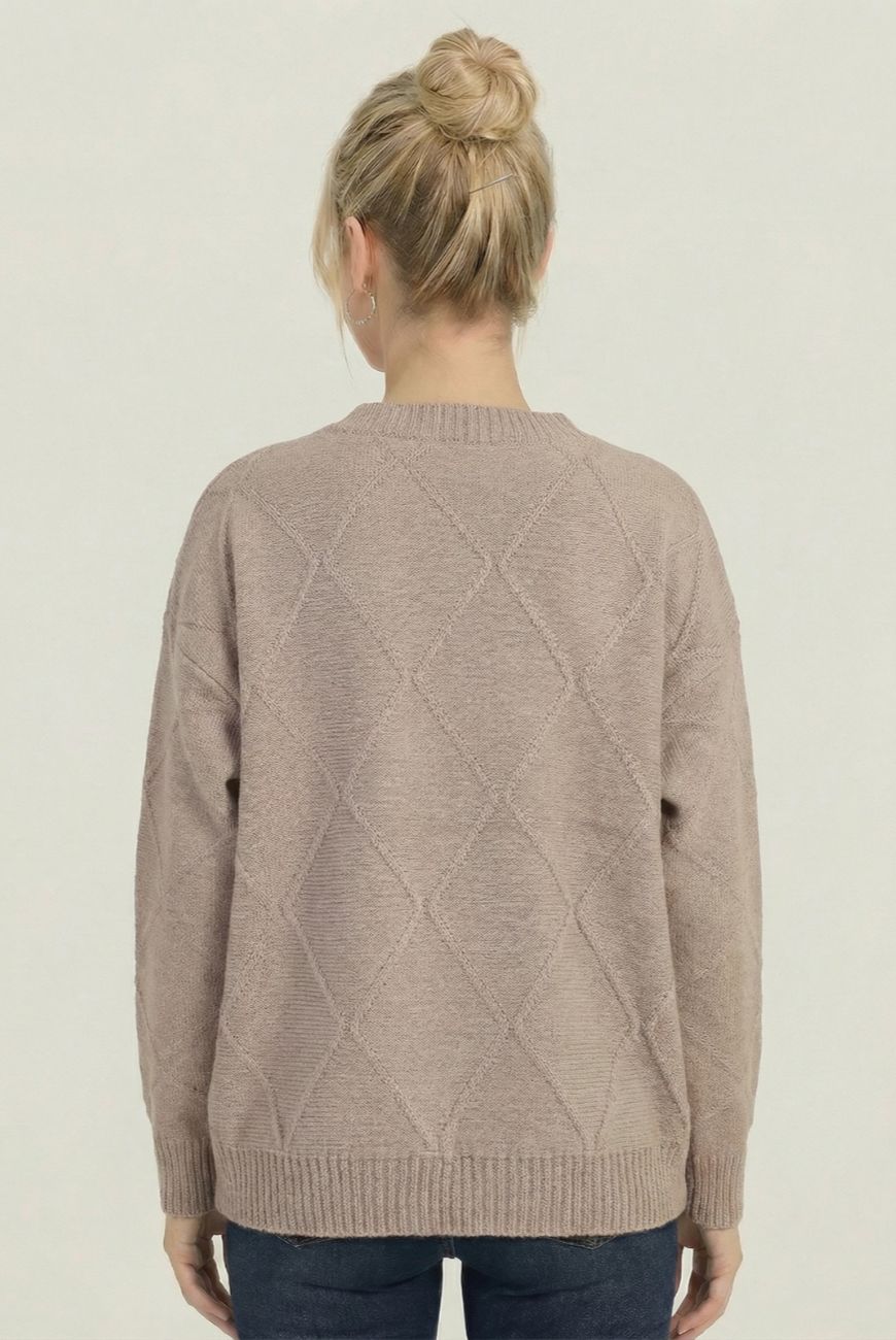 Sweater Confort Luna Con Lentejuelas