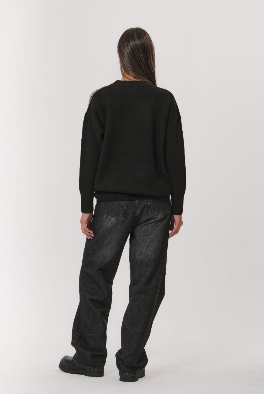 Sweater Dulce Brisa Con Piedras