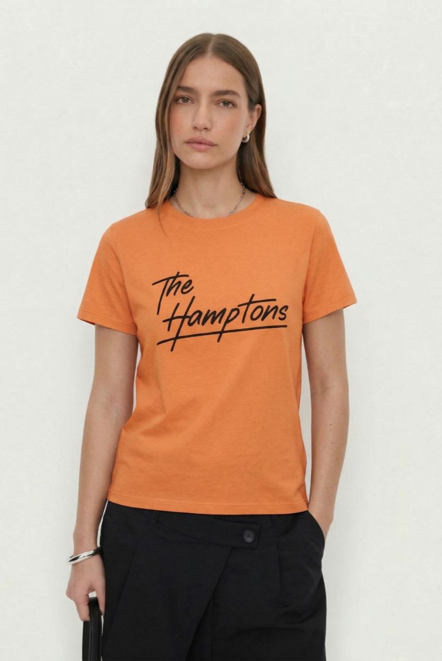 Remera Con Estampa The Hamptions