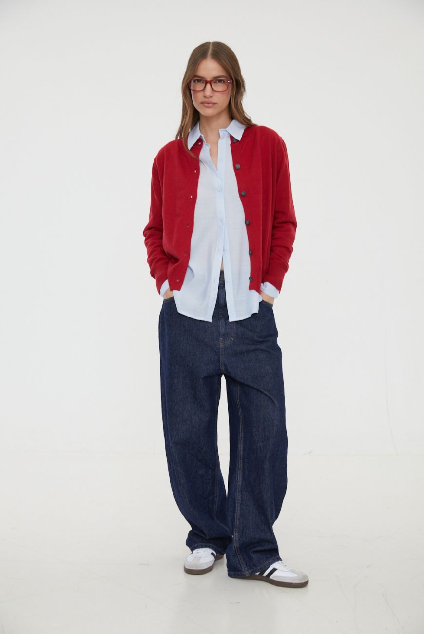 Saco Olivia Con Botones