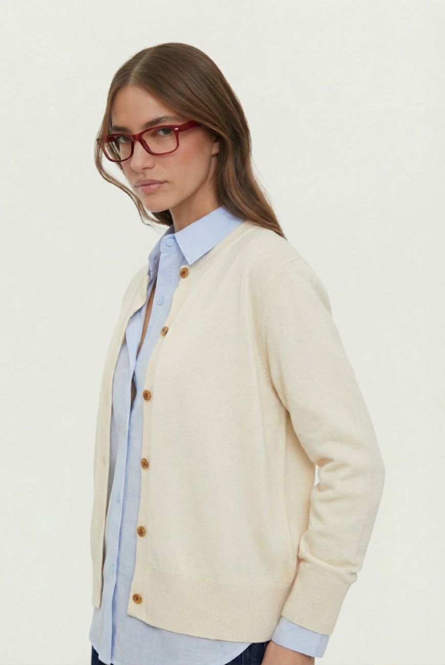 Saco Olivia Con Botones