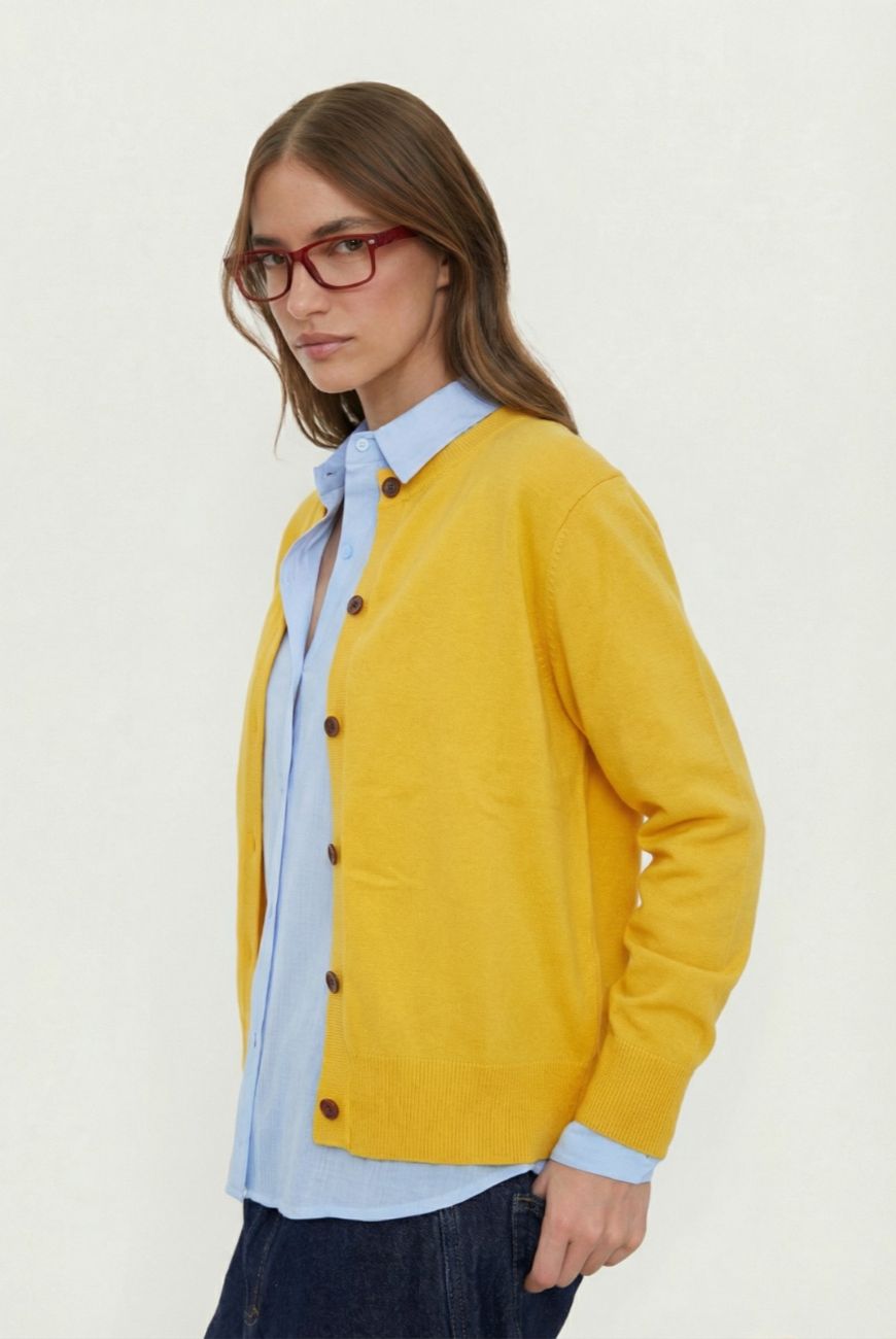 Saco Olivia Con Botones