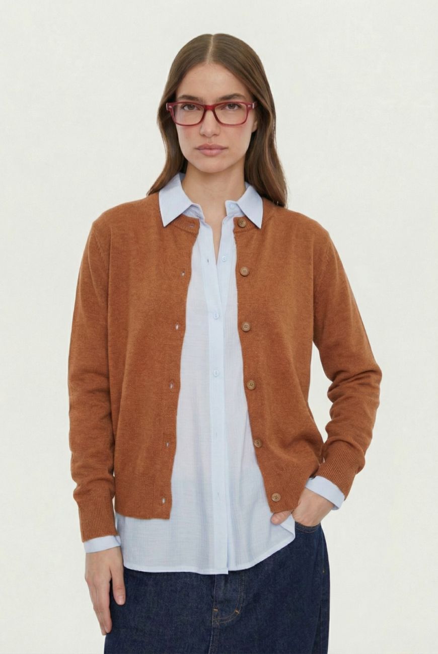 Saco Olivia Con Botones