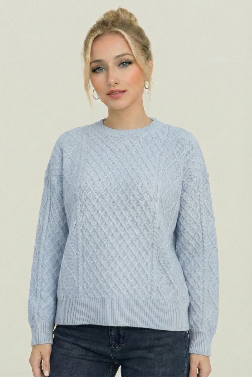 Sweater Mily Con Trenza