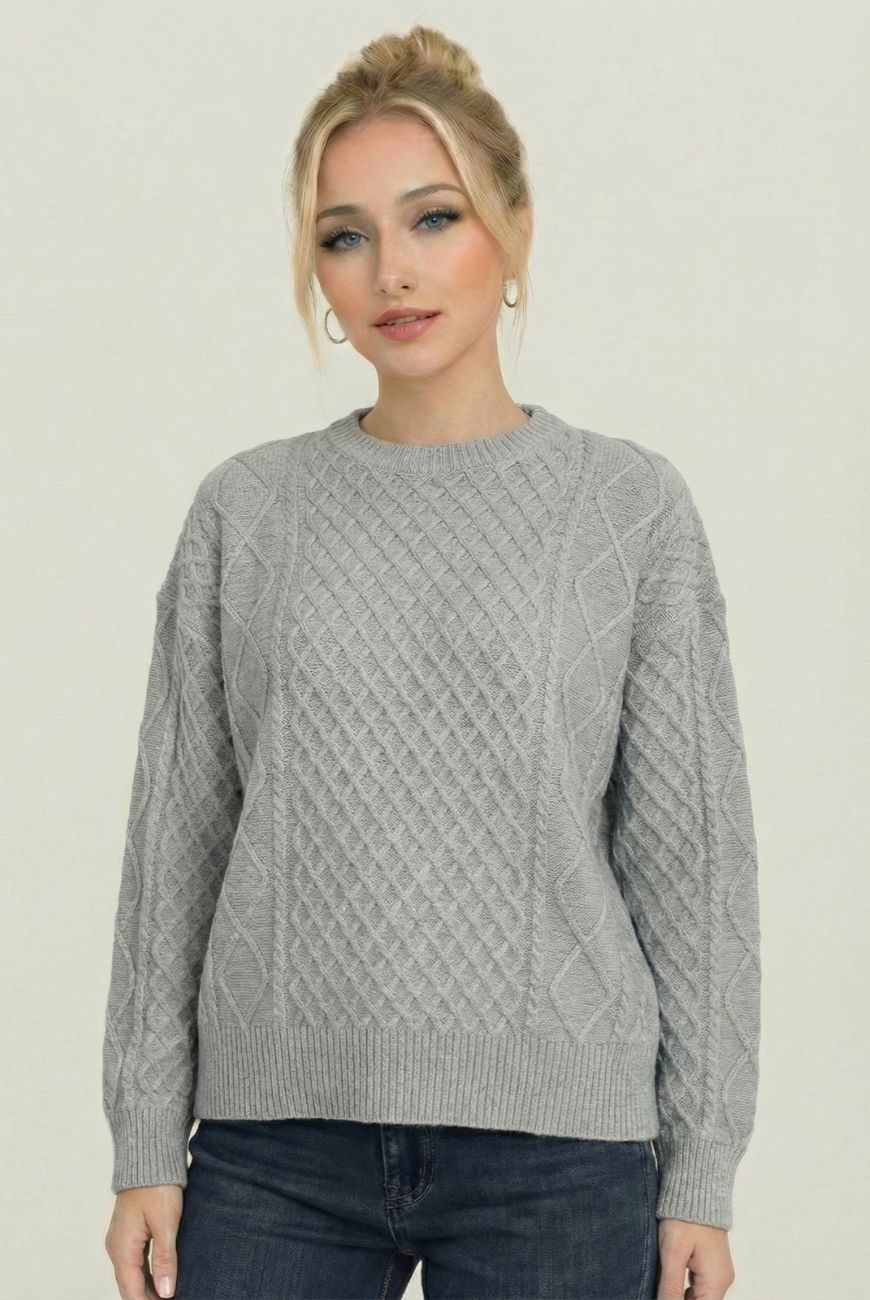 Sweater Mily Con Trenza