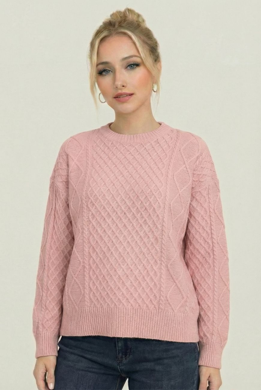 Sweater Mily Con Trenza