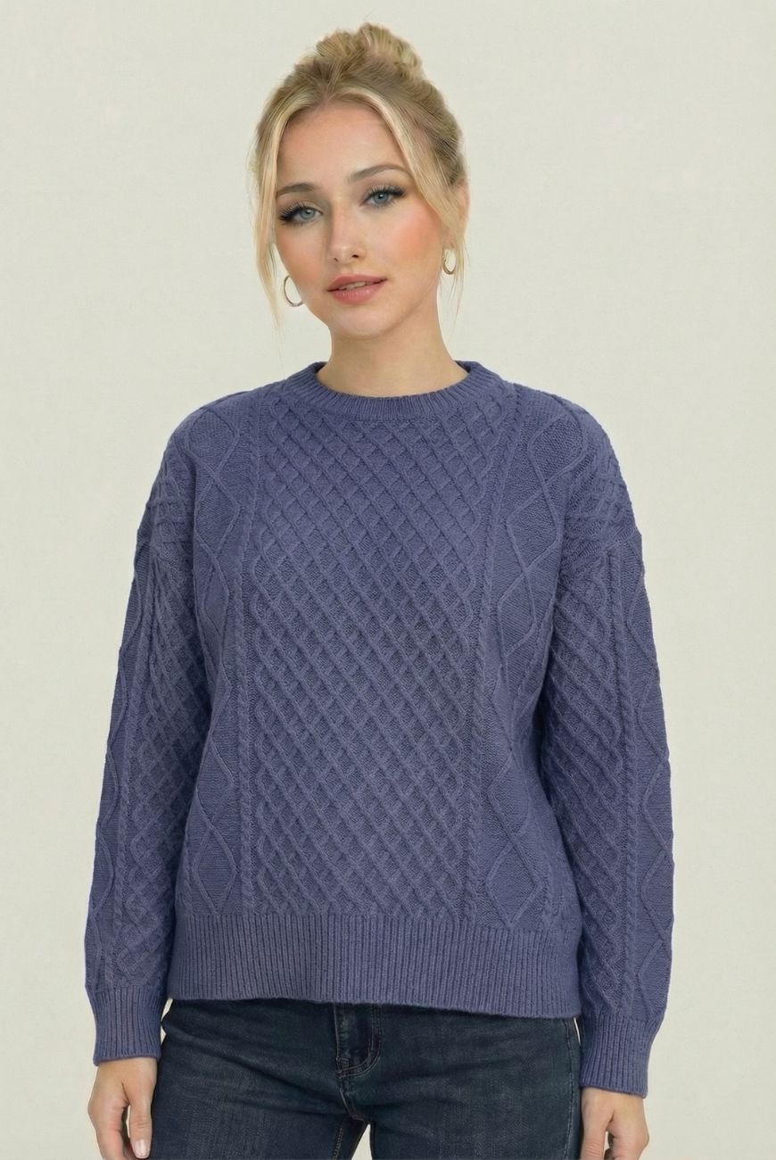 Sweater Mily Con Trenza