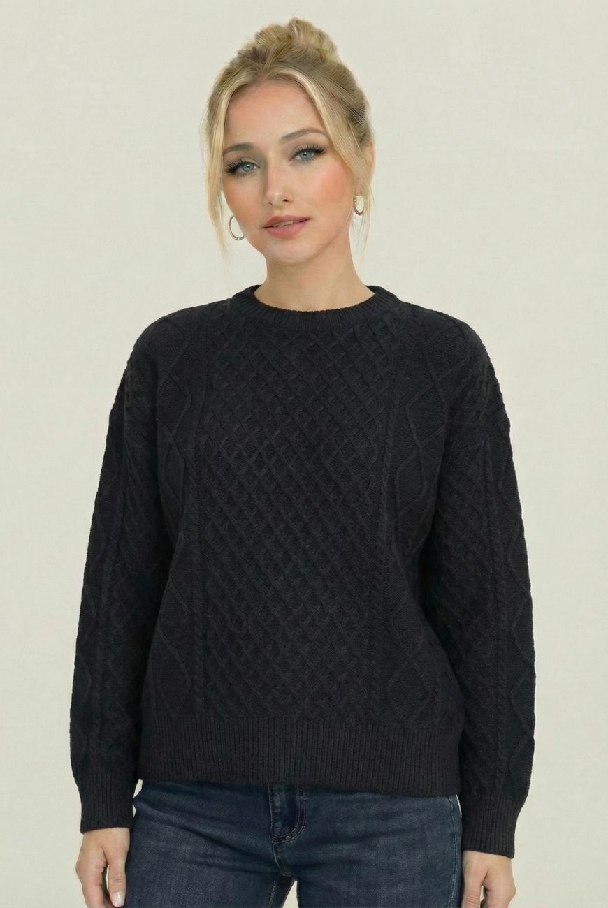 Sweater Mily Con Trenza