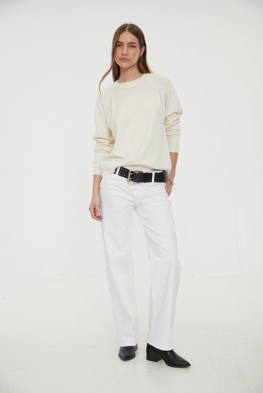 Sweater Micaela Con Tachas