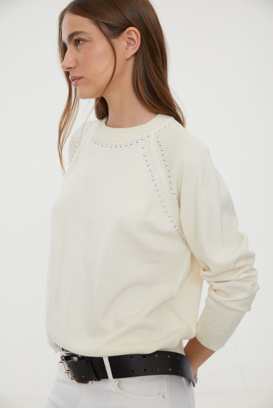 Sweater Micaela Con Tachas