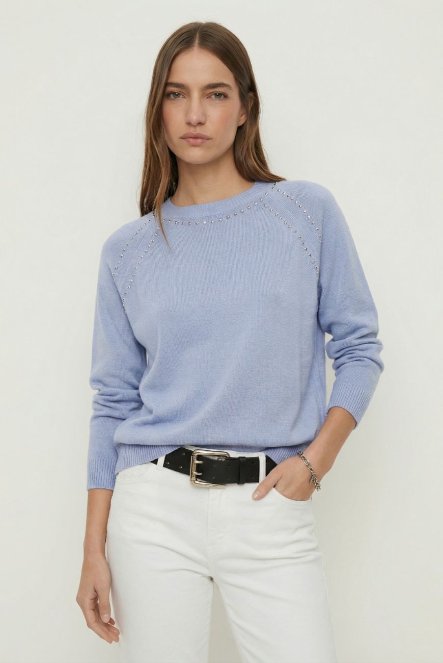 Sweater Micaela Con Tachas