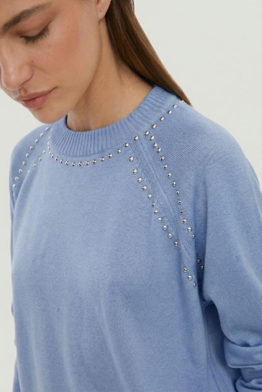 Sweater Micaela Con Tachas