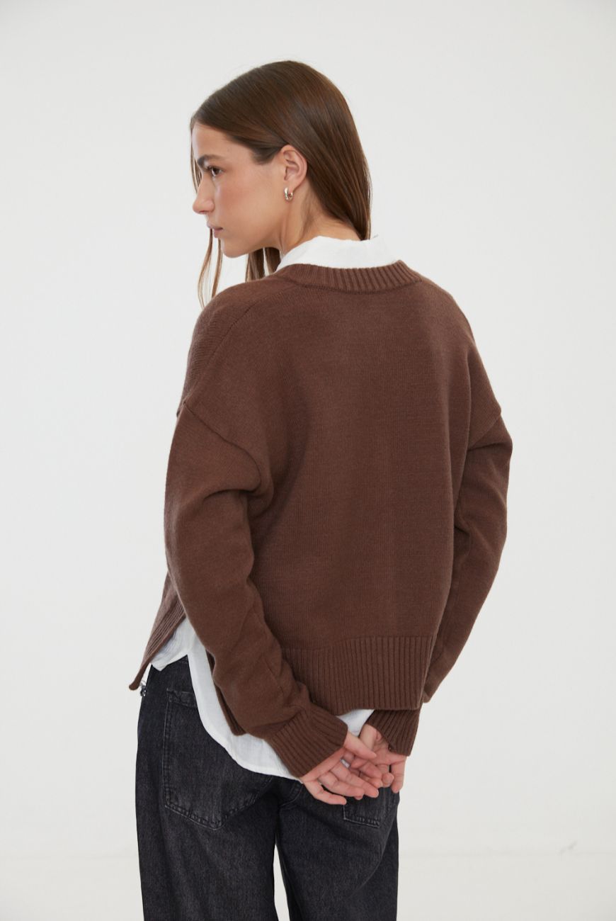 Saco Emma Con Botones Y tajo