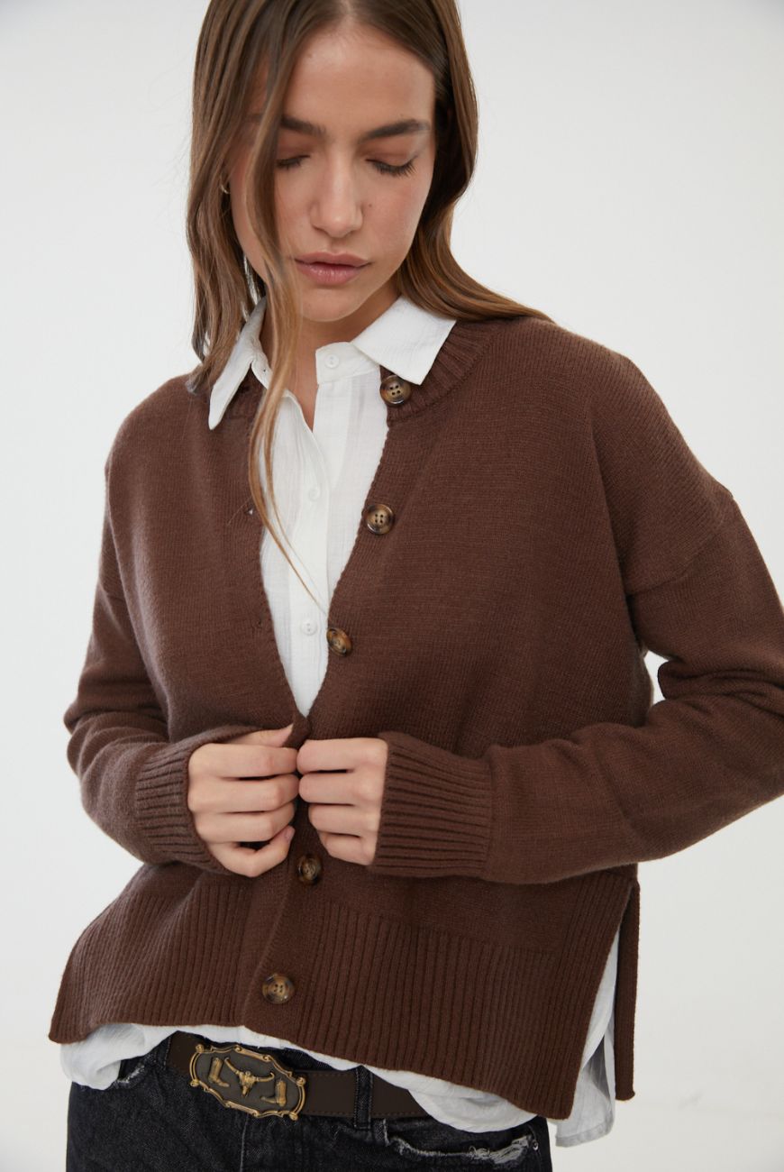 Saco Emma Con Botones Y tajo