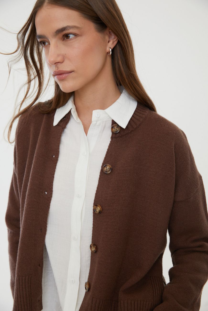 Saco Emma Con Botones Y tajo