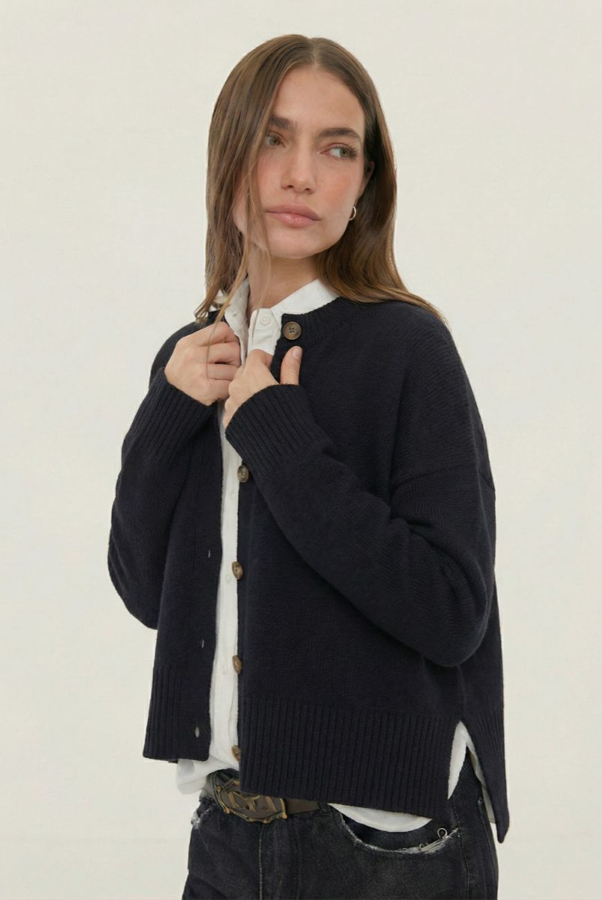 Saco Emma Con Botones Y tajo