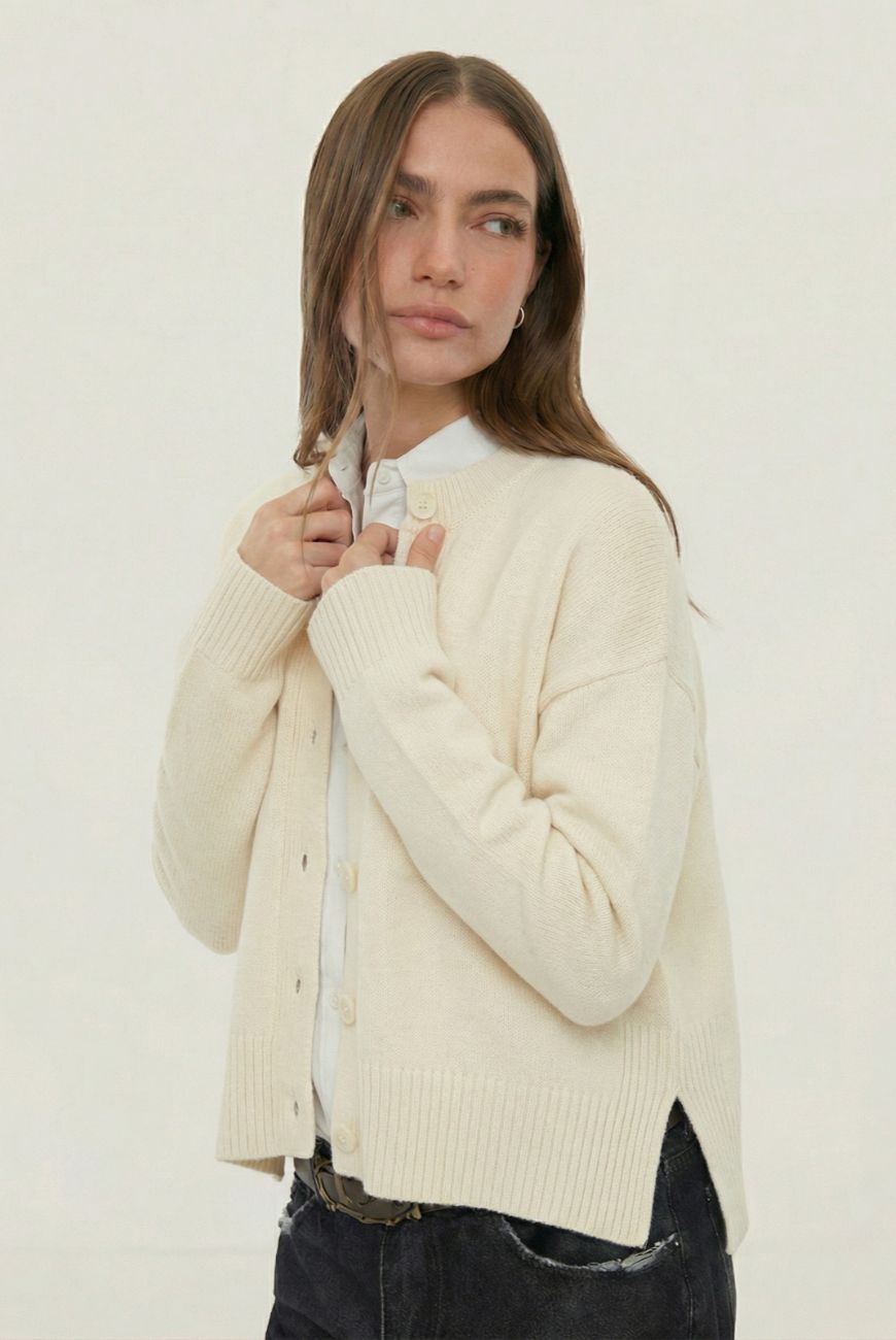 Saco Emma Con Botones Y tajo