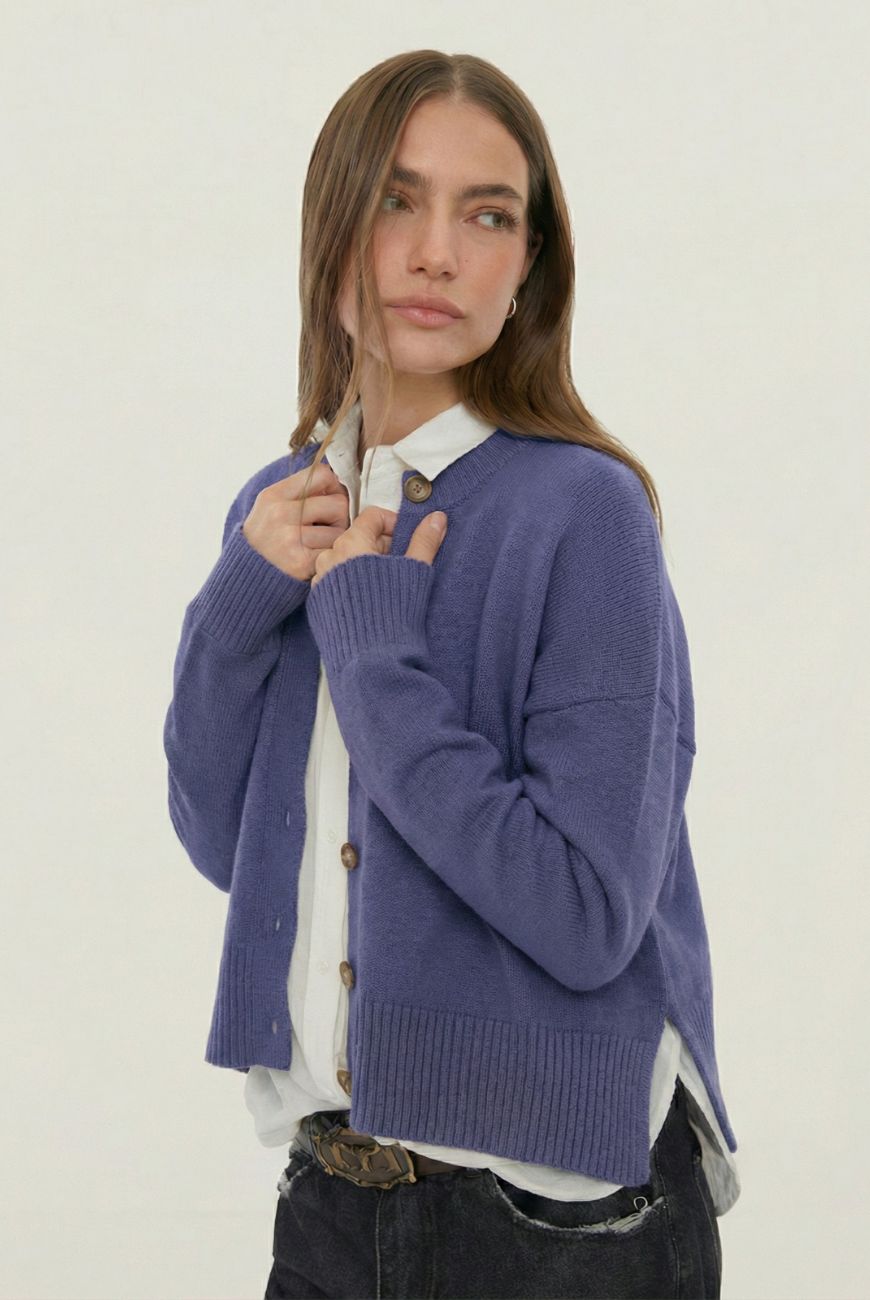 Saco Emma Con Botones Y tajo