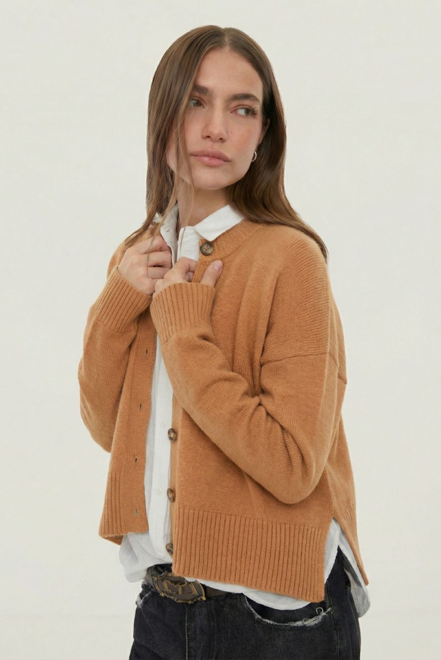 Saco Emma Con Botones Y tajo