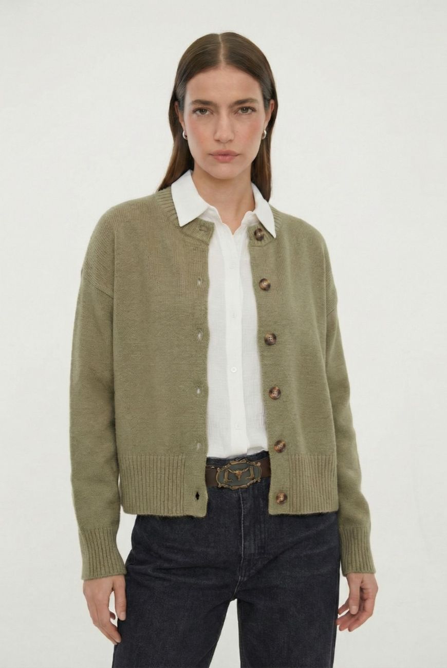 Saco Emma Con Botones Y tajo