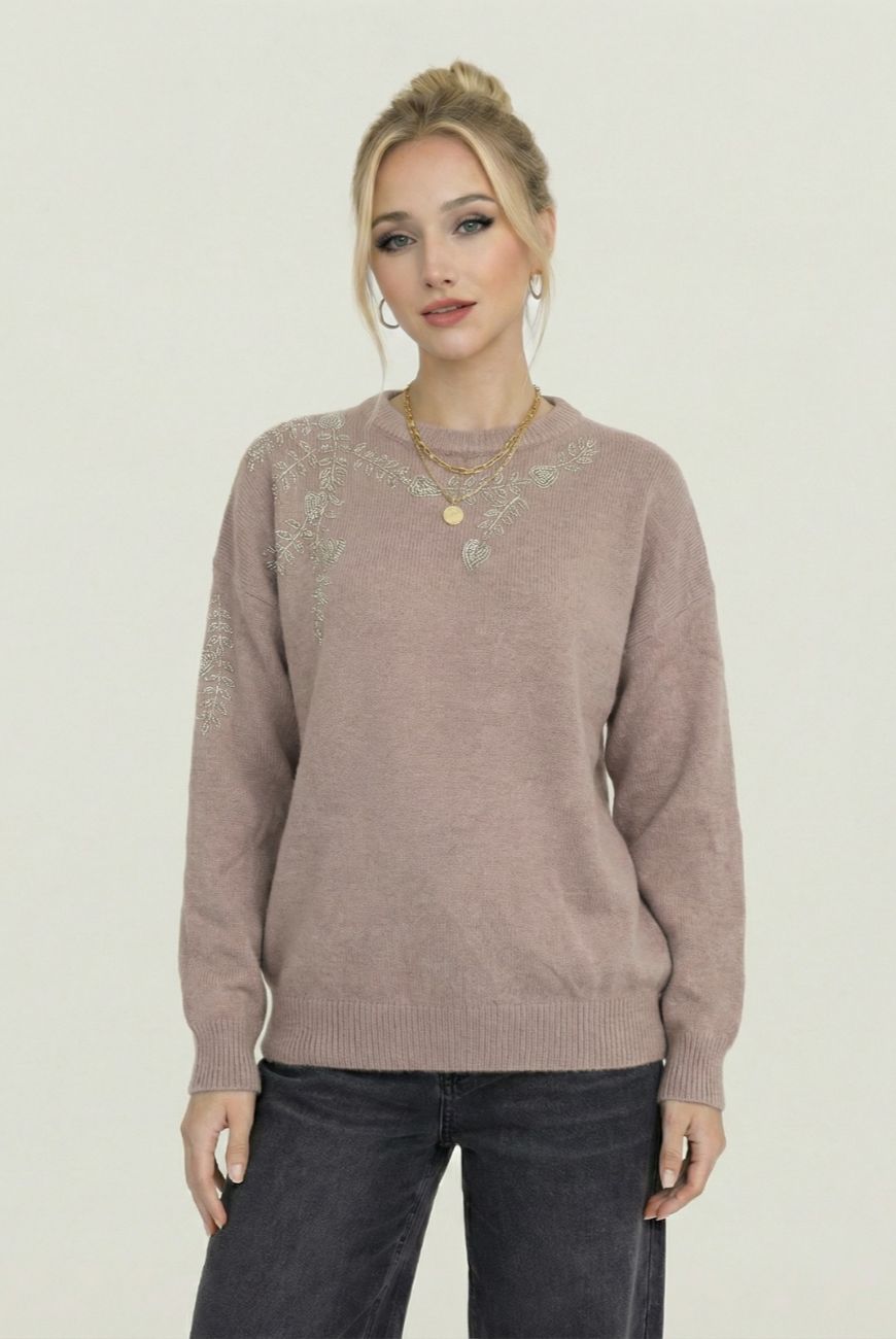 Sweater Selena Con Aplique