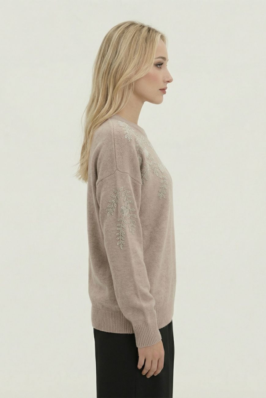 Sweater Selena Con Aplique