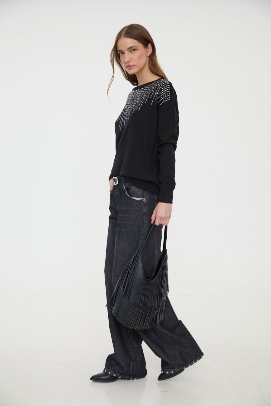 Sweater Milena Con Tachas