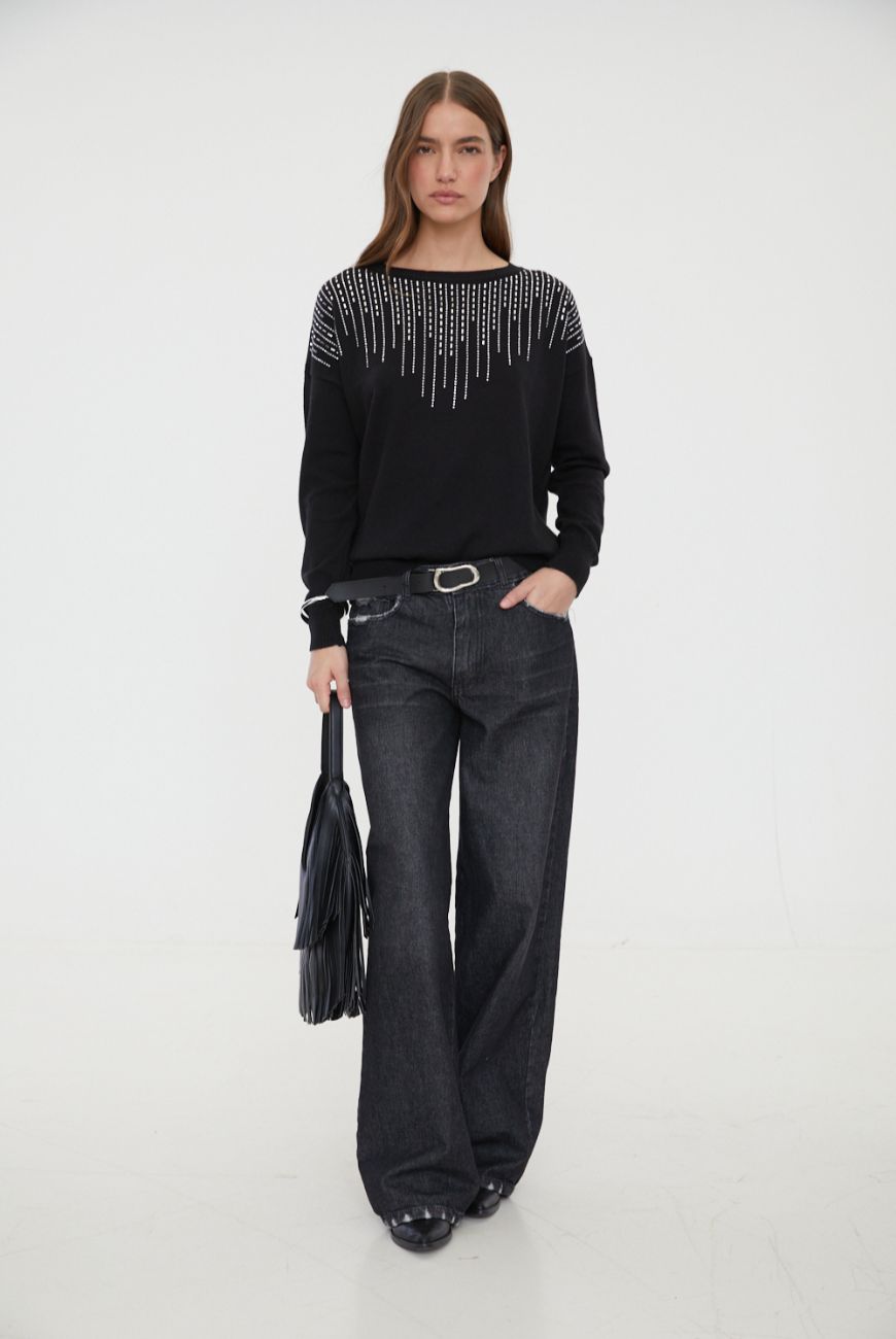 Sweater Milena Con Tachas