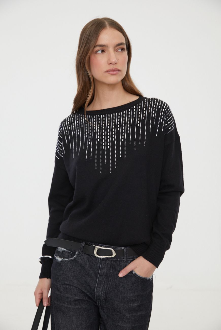 Sweater Milena Con Tachas