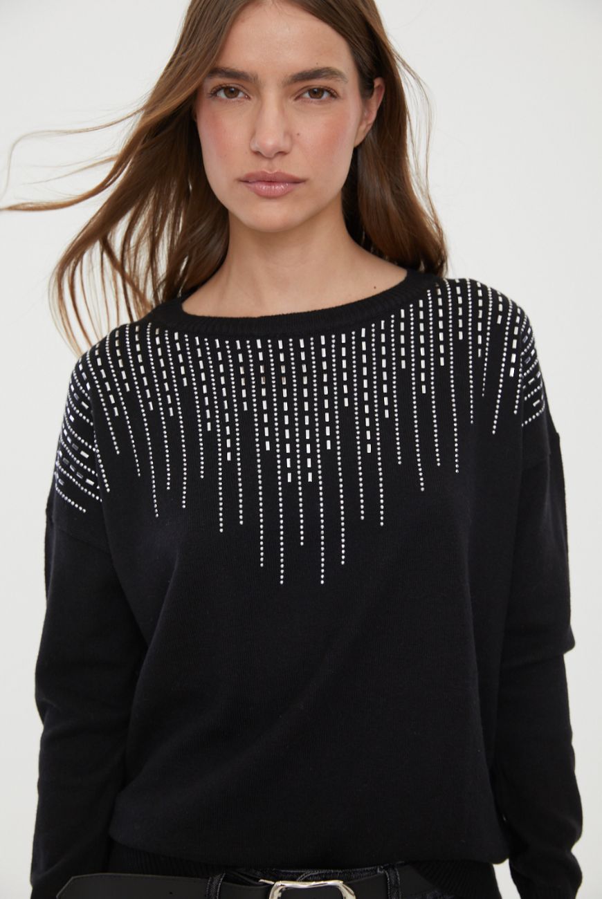 Sweater Milena Con Tachas