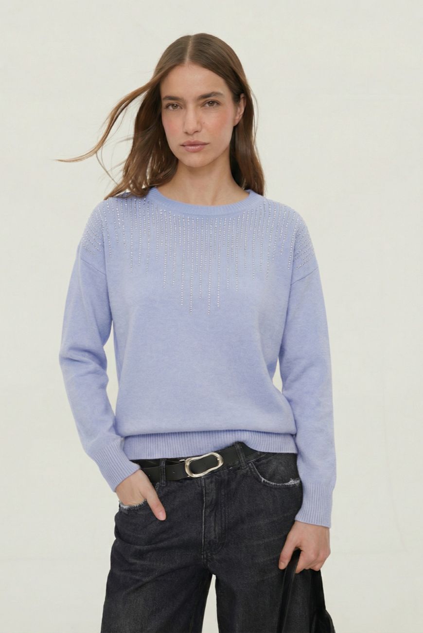 Sweater Milena Con Tachas