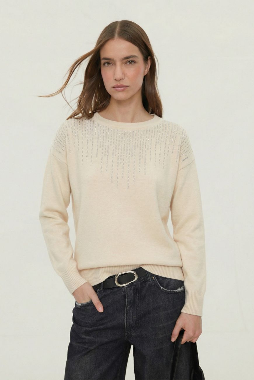 Sweater Milena Con Tachas