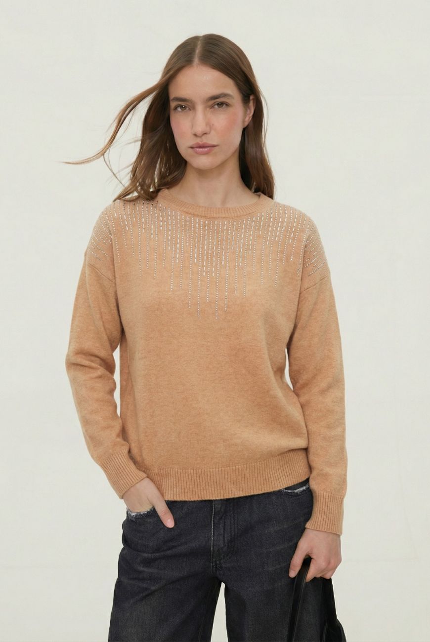 Sweater Milena Con Tachas