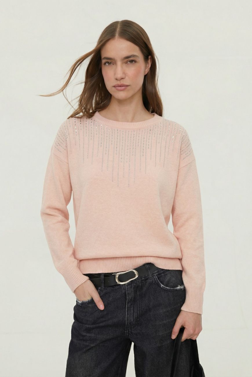 Sweater Milena Con Tachas