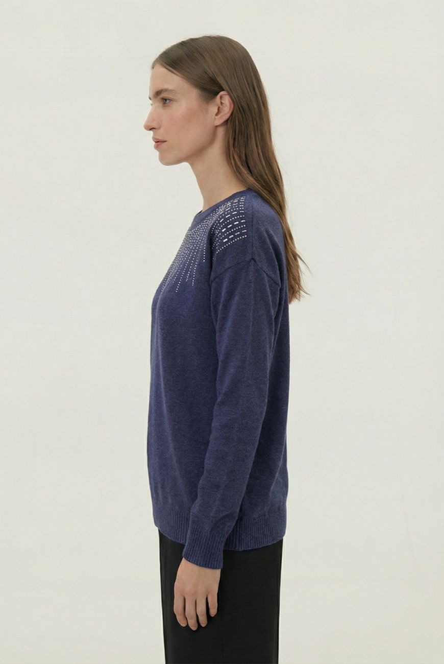 Sweater Milena Con Tachas