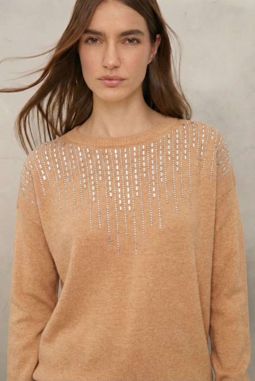 Sweater Milena Con Tachas