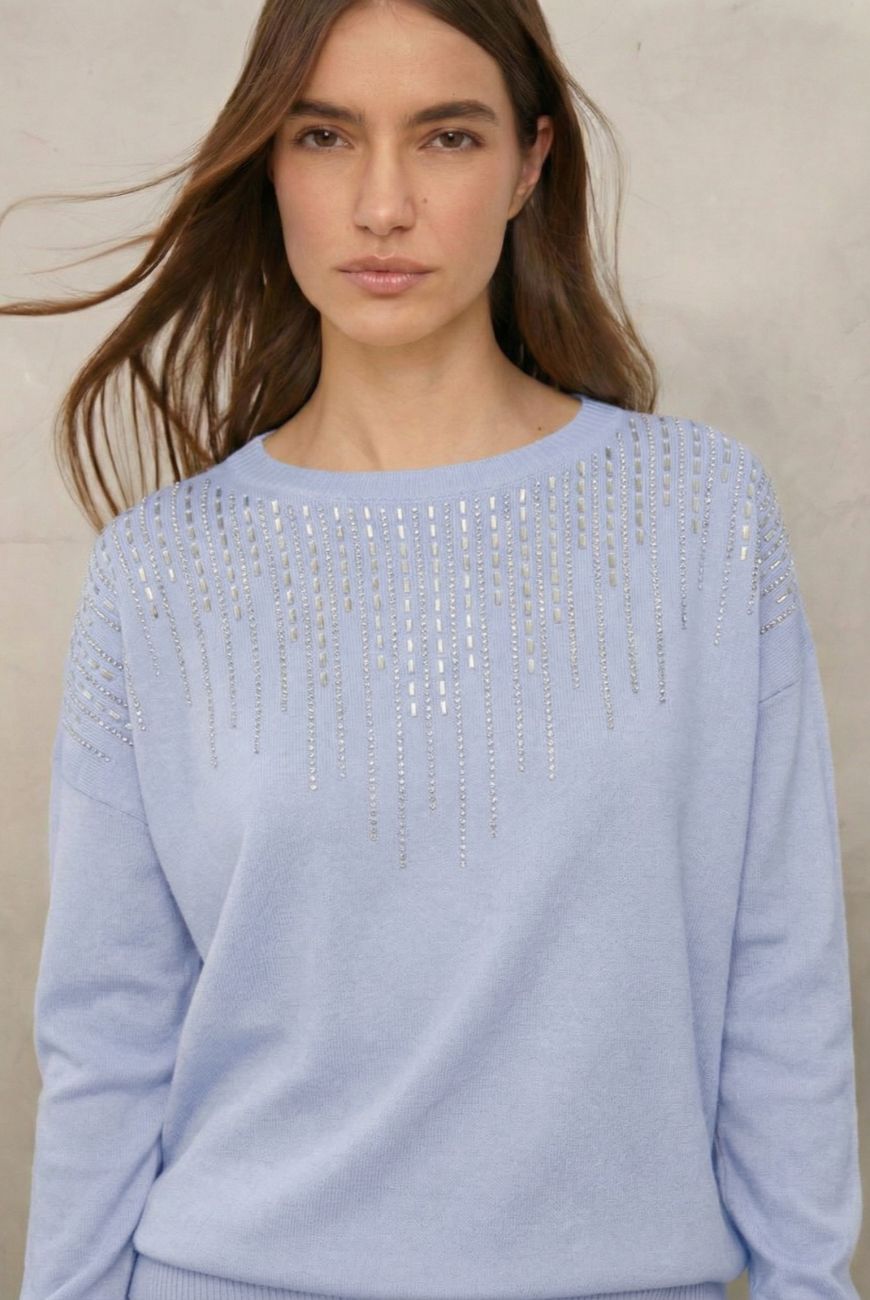 Sweater Milena Con Tachas